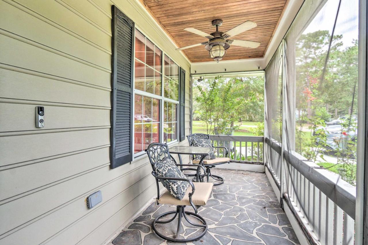 Peaceful Beaufort Home With Front Porch And Grill Екстер'єр фото